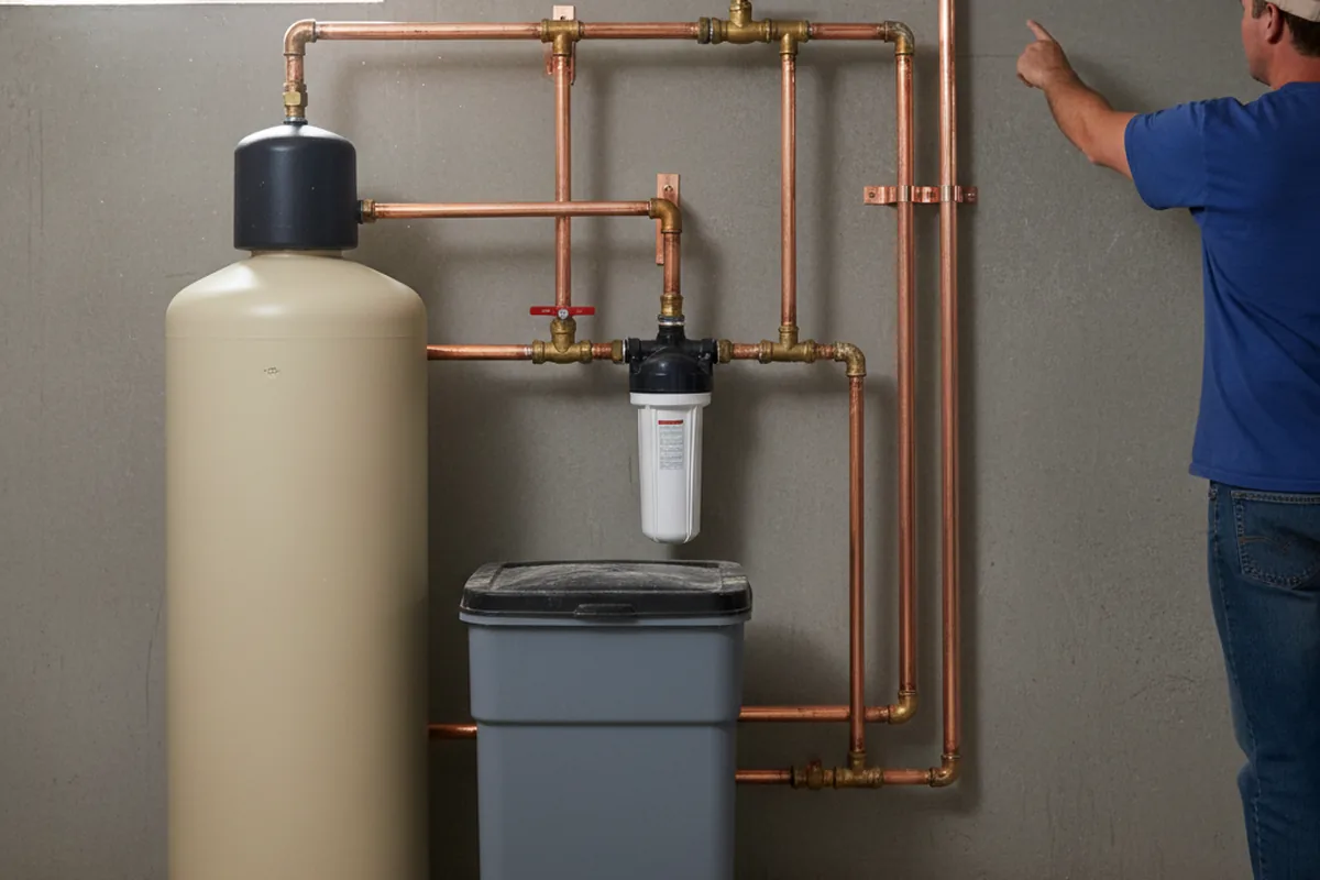 Whole-house water treatment system installed in Gillham